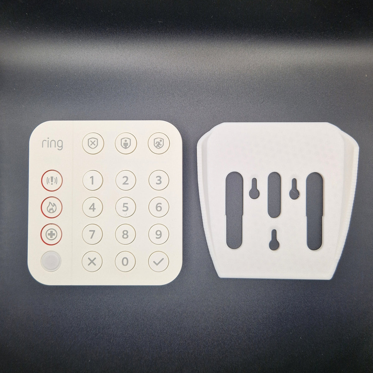 Ring Alarm Keypad (2nd Generation) Wall Mount – 3D Printed Replacement Bracket