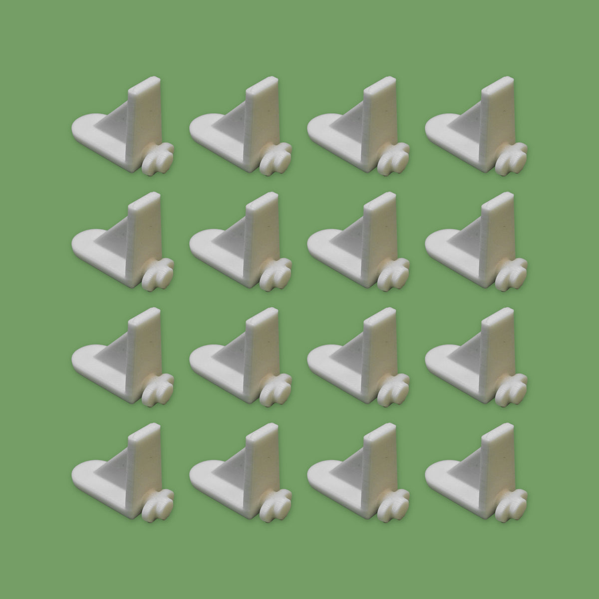 Twist In Shelf Support Pegs Better Bedroom Wardrobe Cupboard Replacement x16